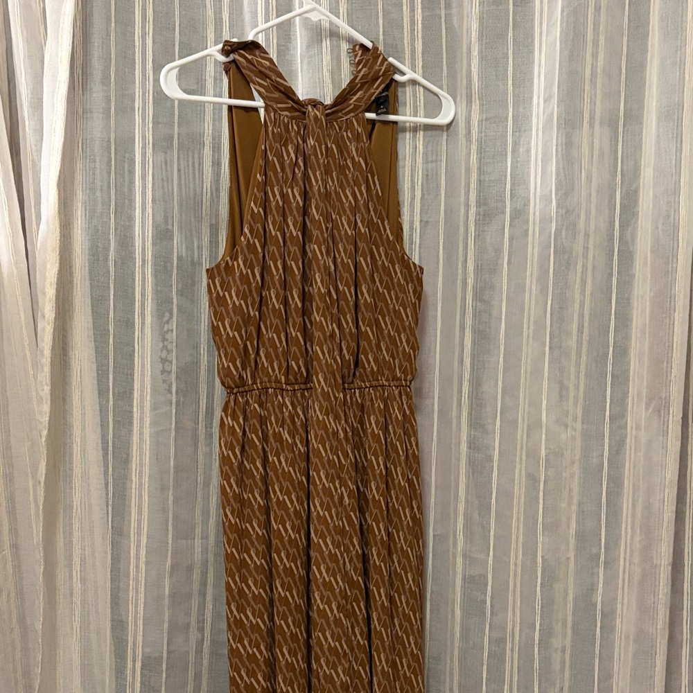 Worthington Tan Sleeveless Dress